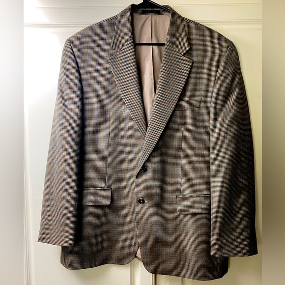 Lauren Ralph Lauren Other - Ralph Lauren, Size 44R, Houndstooth browns pattern,100% Wool, Blazer/Coat/Jacket